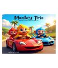 Monkey Trio Learning Primary Colors for Ages 0-4