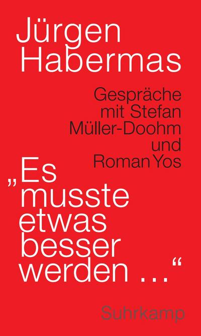 ’Es musste etwas besser werden ...’