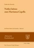 »Notker latinus« zum Martianus Capella