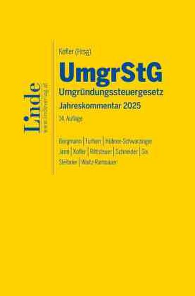 UmgrStG | Umgründungssteuergesetz 2025