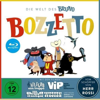 Die Welt des Bruno Bozzetto, 3 Blu-ray + 1 DVD