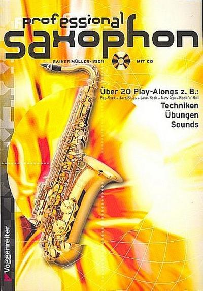 Professional Saxophon, m. Audio-CD
