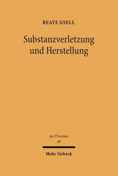 Substanzverletzung und Herstellung