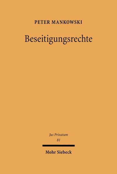 Beseitigungsrechte