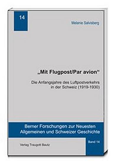 "Mit Flugpost/par avion"