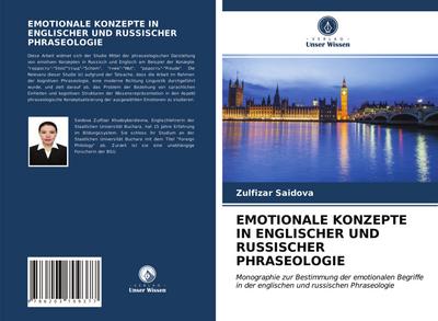 EMOTIONALE KONZEPTE IN ENGLISCHER UND RUSSISCHER PHRASEOLOGIE