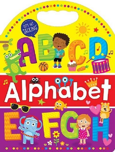 Let’s Get Talking Handled Board Book - Alphabet