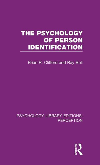 The Psychology of Person Identification