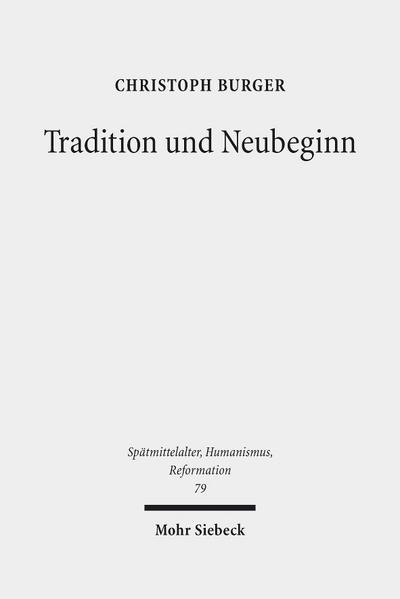 Tradition und Neubeginn
