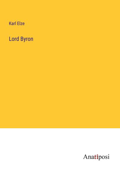 Lord Byron