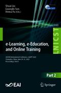 e-Learning, e-Education, and Online Training