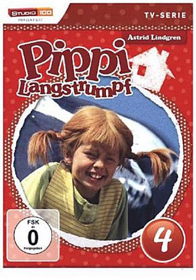 Pippi Langstrumpf TV-Serie. Tl.4, 1 DVD