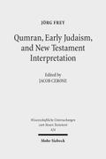 Qumran, Early Judaism, and New Testament Interpretation
