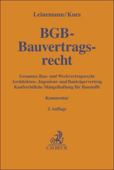 BGB-Bauvertragsrecht