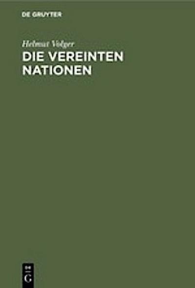 Die Vereinten Nationen