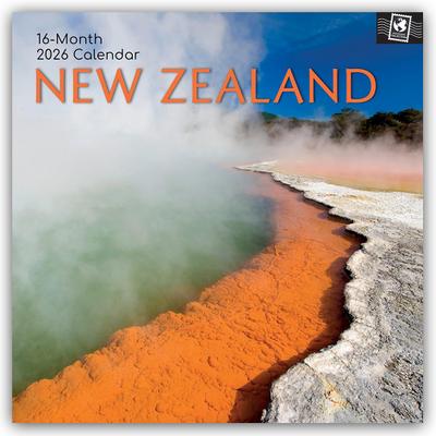 New Zealand - Neuseeland 2026 - 16-Monatskalender