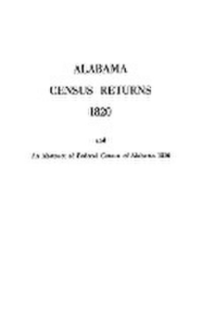 Alabama Census Returns 1820 - Genealogical Publishing