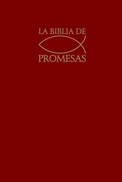 Biblia de Promesas Reina Valera 1960 / Económica / Rústica / Color Vino // Spanish Promise Bible Rvr 1960 / Economy / Paperback / Burgundy