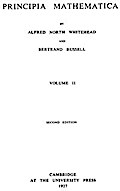 Principia Mathematica (Volume II)