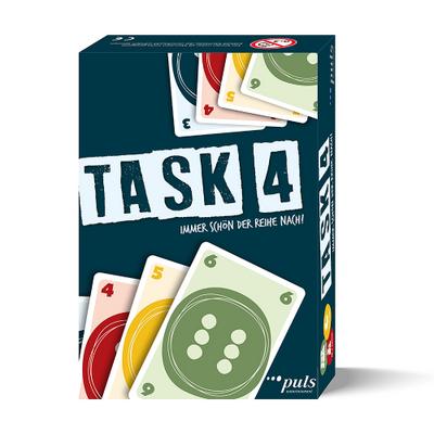 puls entertainment 43210 Task 4-Immer schön der Reihe nach, White