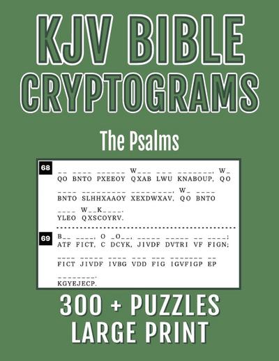 KJV Bible Cryptograms Large Print