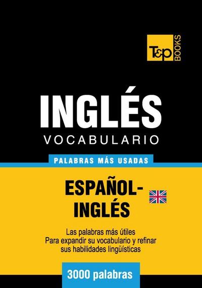 Vocabulario español-inglés (BR) - 3000 palabras más usadas
