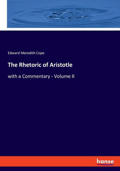 The Rhetoric of Aristotle