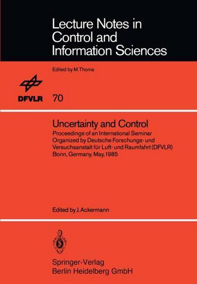 Uncertainty and Control