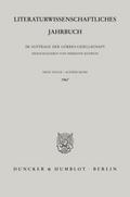 Literaturwissenschaftliches Jahrbuch