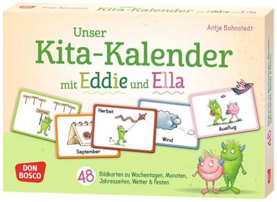 Unser Kita-Kalender mit Eddie und Ella