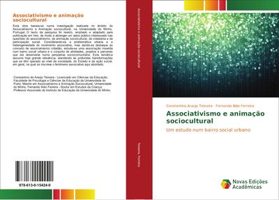 Associativismo e animação sociocultural