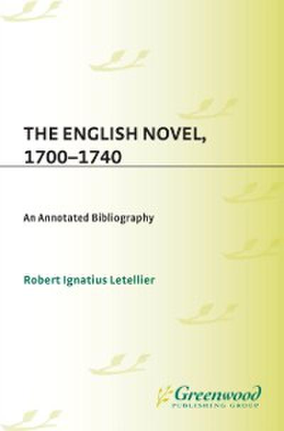English Novel, 1700-1740