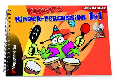 Voggy’s Kinder-Percussion 1x1, m. Audio-CD
