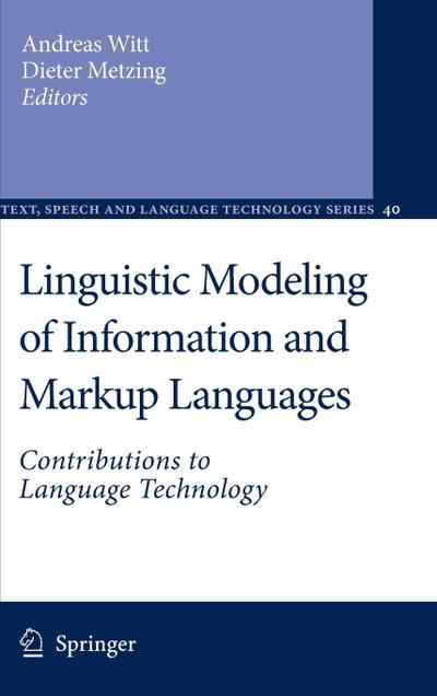 Linguistic Modeling of Information and Markup Languages