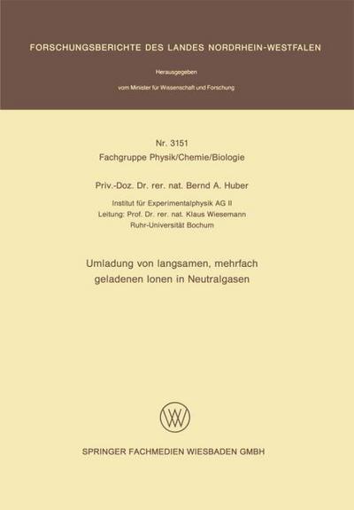 Umladung von langsamen, mehrfach geladenen Ionen in Neutralgasen