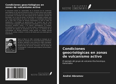 Condiciones geocriológicas en zonas de vulcanismo activo