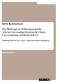 Die Maßregel der Führungsaufsicht. Arbeiten im mul