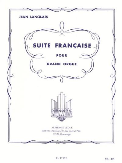 Suite francaisepour orgue