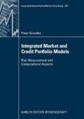 Integrated Market and Credit Portfolio Models