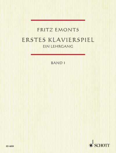 Erstes Klavierspiel