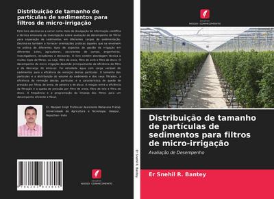Distribuição de tamanho de partículas de sedimentos para filtros de micro-irrigação