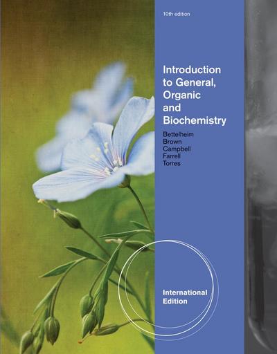 Introduction to General, Organic and Biochemistry, International Student Edition