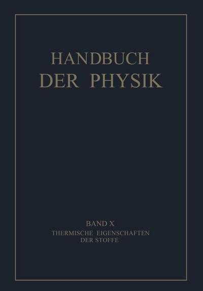 Thermische Eigenschaften der Stoffe