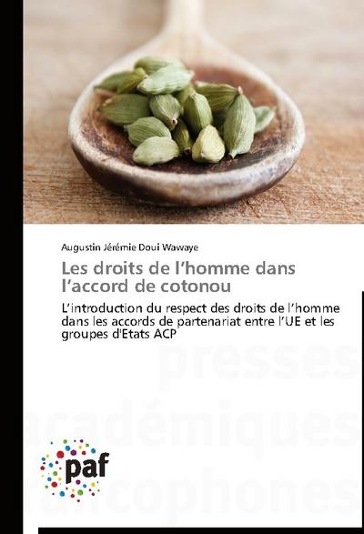 Les droits de lhomme dans laccord de cotonou