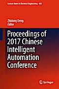 Proceedings of 2017 Chinese Intelligent Automation Conference