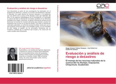 Evaluación y análisis de riesgo a desastres