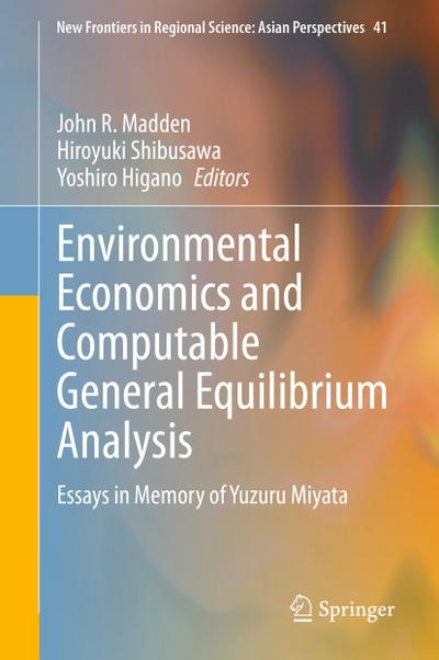 Environmental Economics and Computable General Equilibrium Analysis
