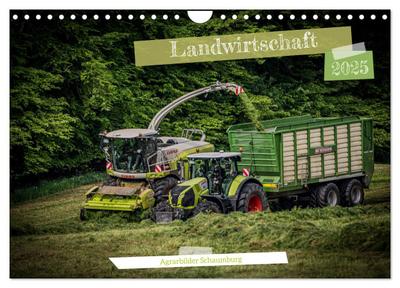 Landwirtschaft 2025 (Wandkalender 2025 DIN A4 quer), CALVENDO Monatskalender
