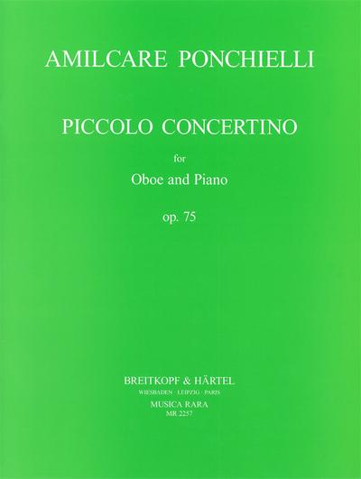 Piccolo concertino op.75für Oboe und Klavier