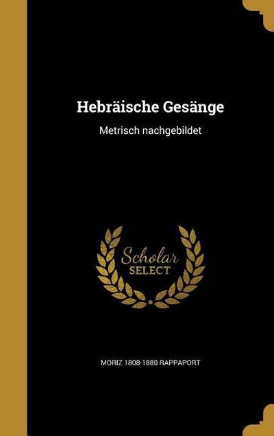 Hebräische Gesänge